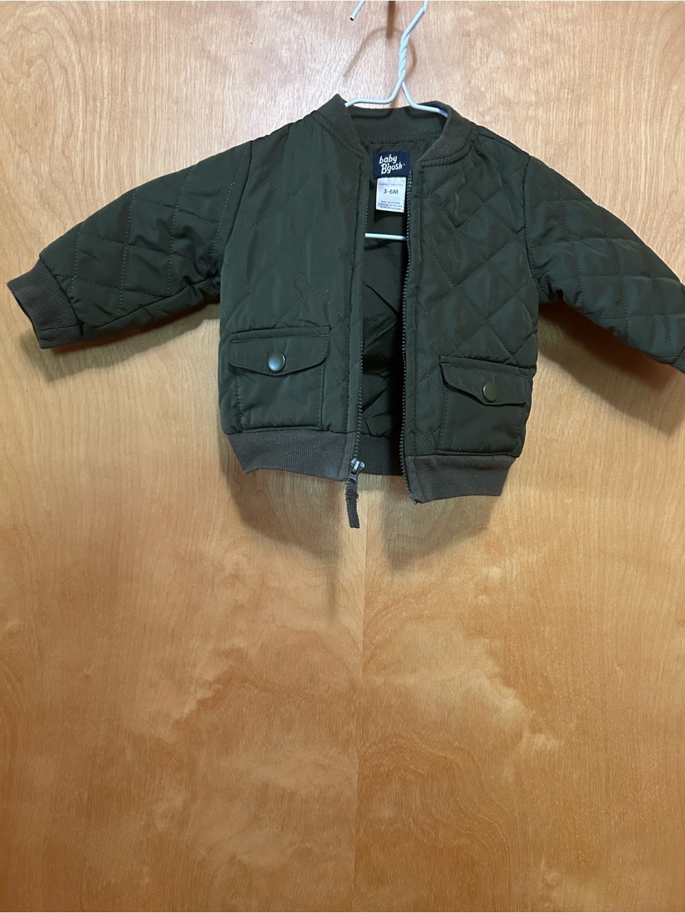 Carter's Quilted Olive Puffer Jacket